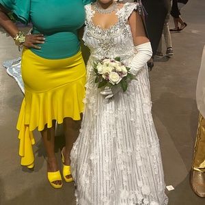 White Gown Size 8/10